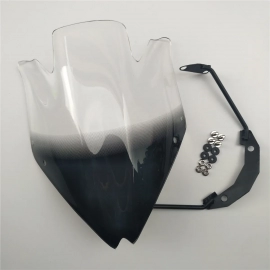 Smoke Black Motorbike Windshield Fit 